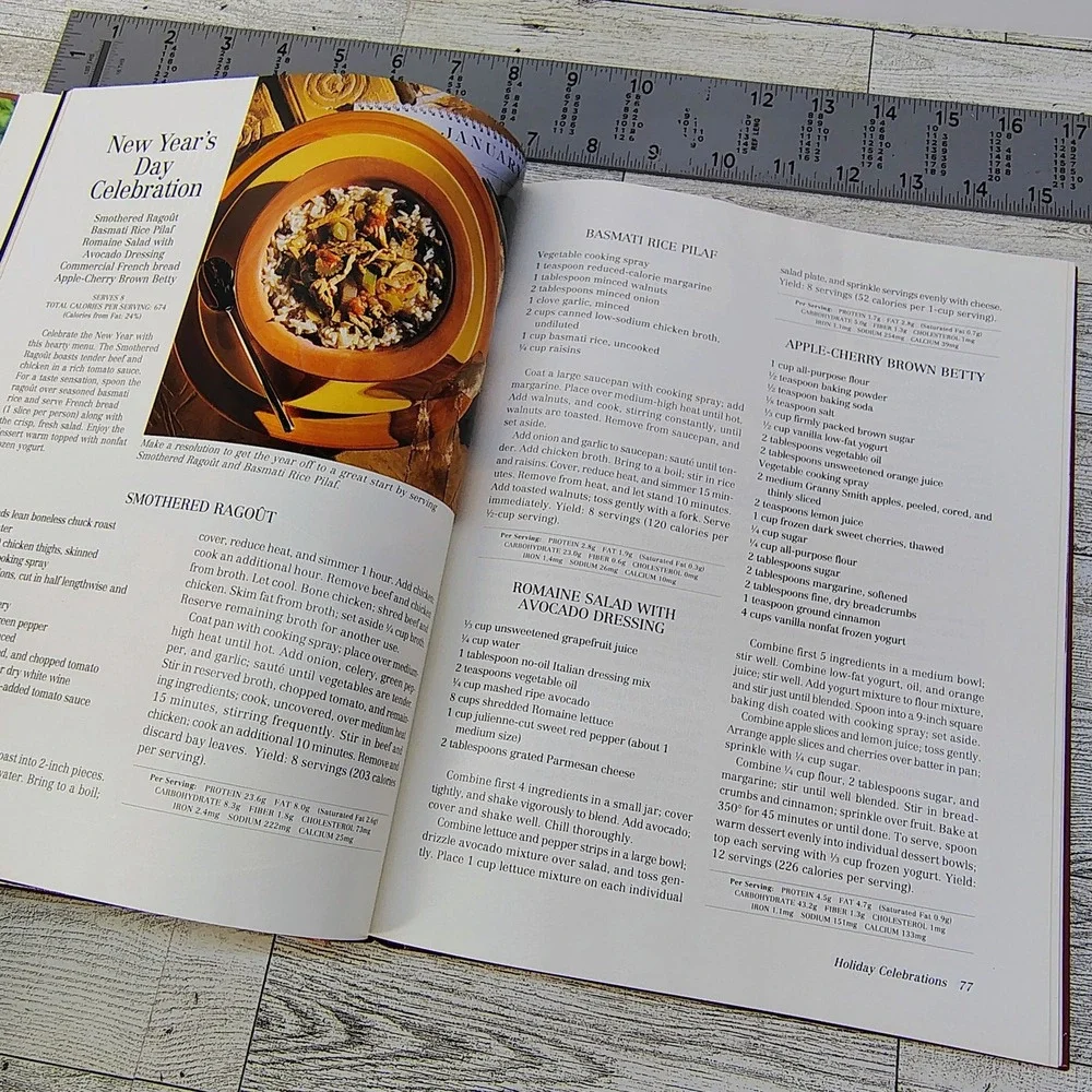Cookbook cooking light